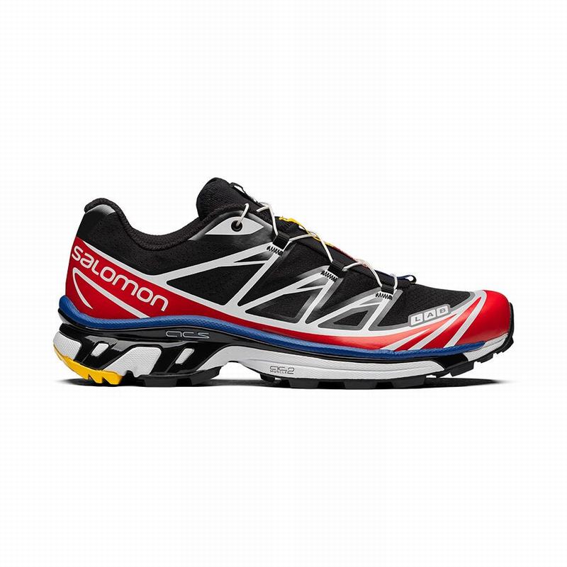 Salomon Singapore Mens Trail Running Shoes - XT-6 RACING Black/White | 01435-MOYD